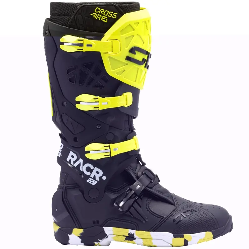 Boty na motorku SiDi Crossair X RACR002 fluo žluto-černé Nízká Cena