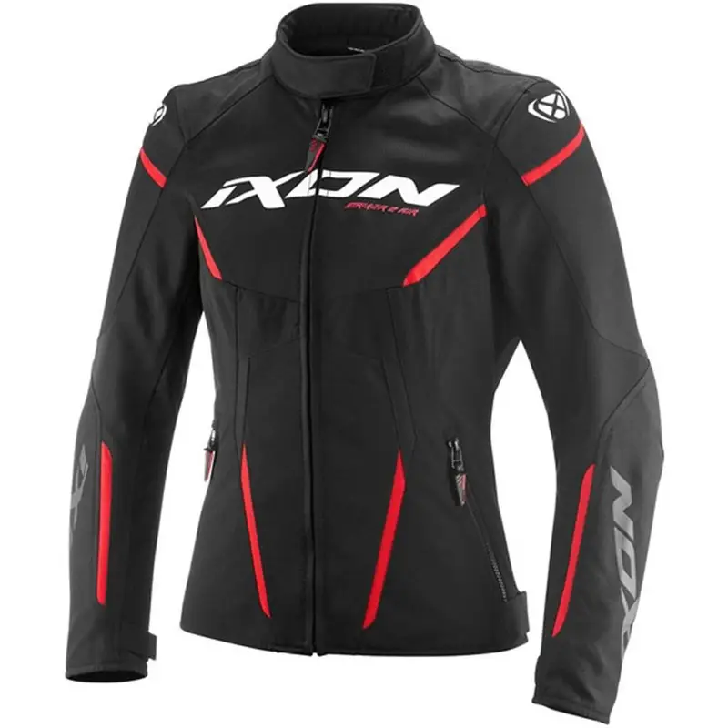 Dámská bunda na motorku IXON Striker 2 Air WP Lady černo-červená Nejprodávanější