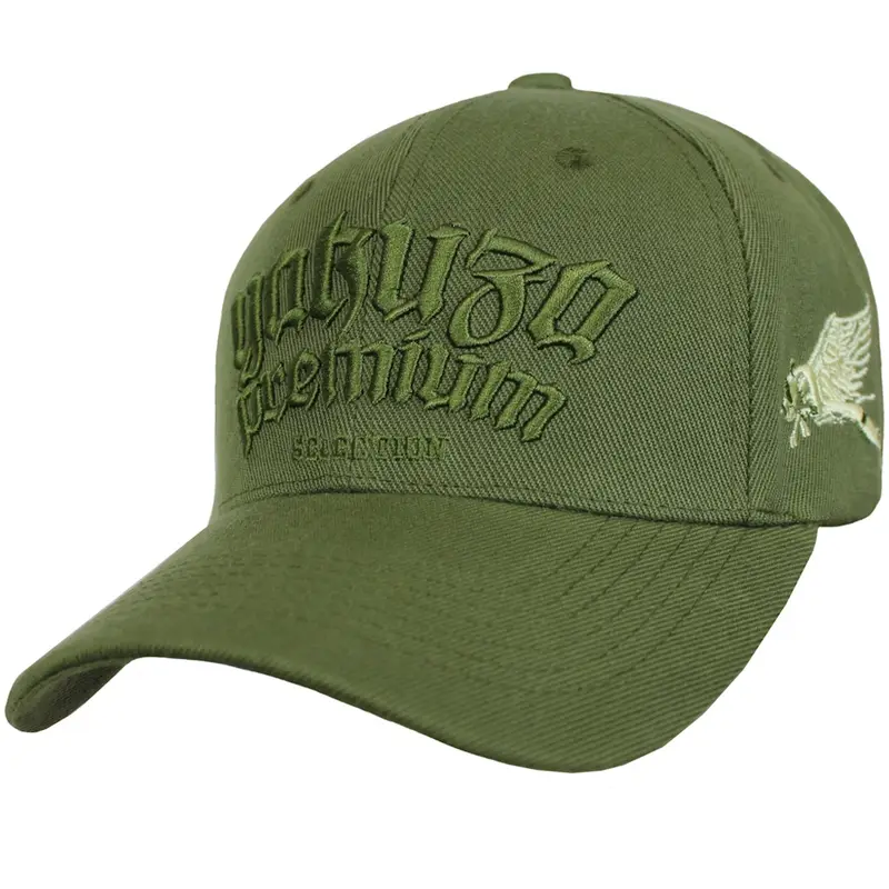Kšiltovka Yakuza Premium 4073 olivově zelená Odeslání Ihned