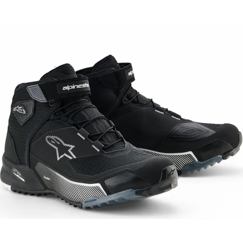 Dámské boty na motorku Alpinestars Stella CR-X Drystar černo-šedo-bílé Oblíbený
