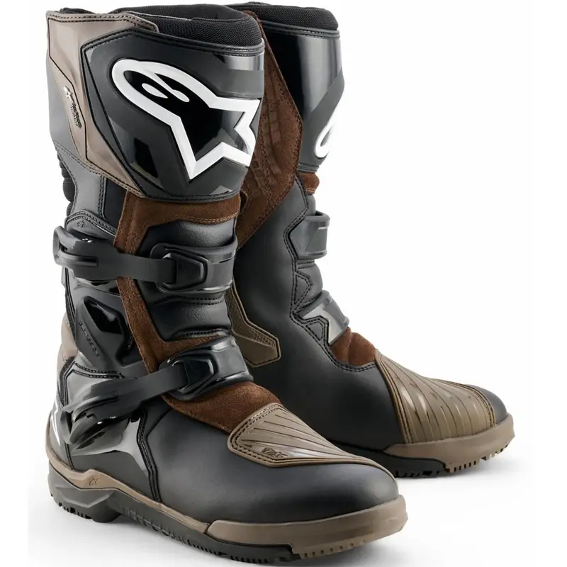 Nejlepší Volba Boty na motorku Alpinestars Corozal V2 Adventure Drystar hnědo-černé