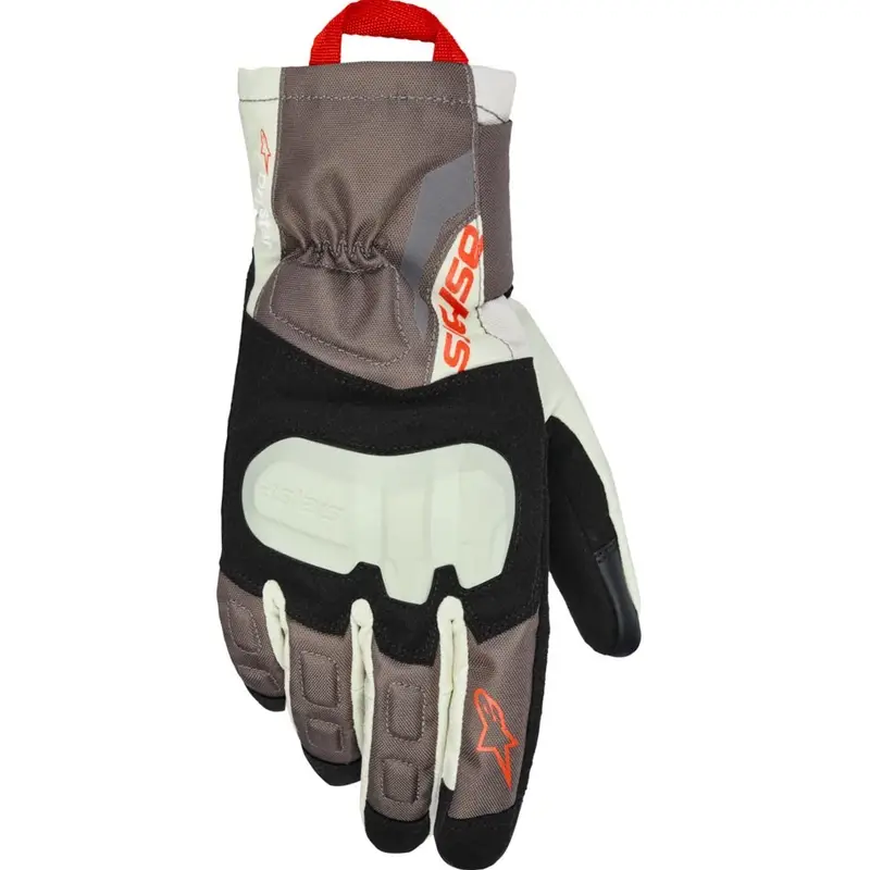 Cenová Bomba Rukavice na motorku Alpinestars XT-3 Drystar Insulated tmavě hnědo-pískovo-černo-oranžové