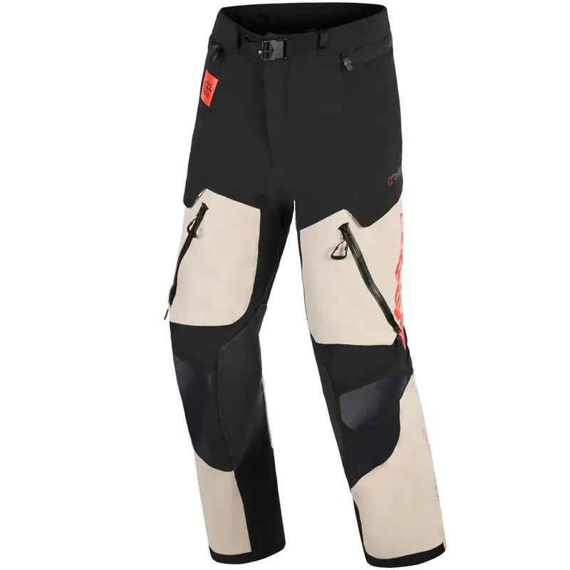 Objednat Nyní Kalhoty na motorku Alpinestars Halo PRO Drystar XF krémovo-černo-červené