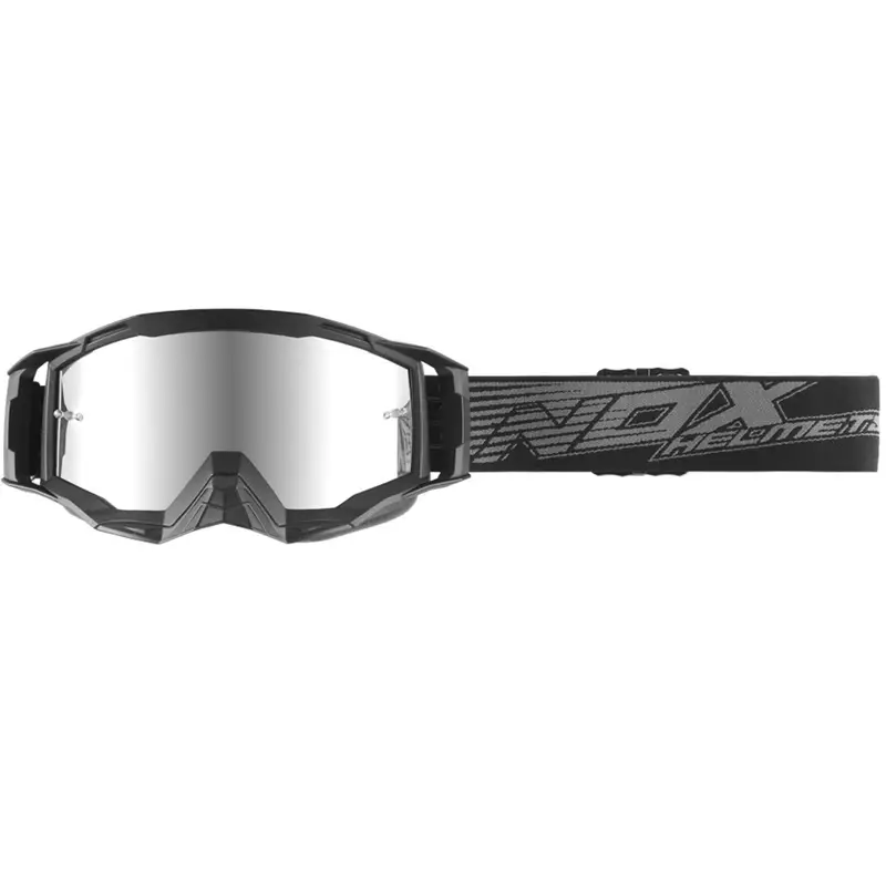 Sleva Motokrosové brýle NOX Spectre černo-šedé