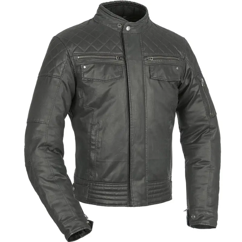 Bunda na motorku Oxford Hardy 2.0 zelená Must-Have