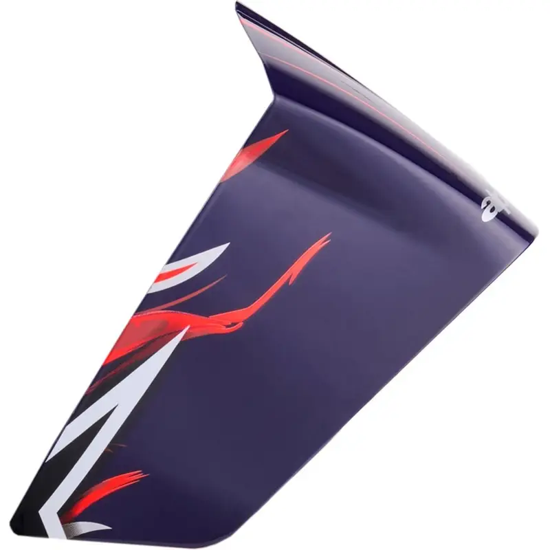 Aerodynamický spoiler pro helmy na motorku Alpinestars Supertech R10 FLYTE racing profil matný modro-červeno-bílý Horká Nabídka
