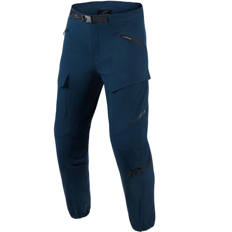 Kalhoty na motorku Alpinestars Juggernaut V2 modré Akční Nabídka