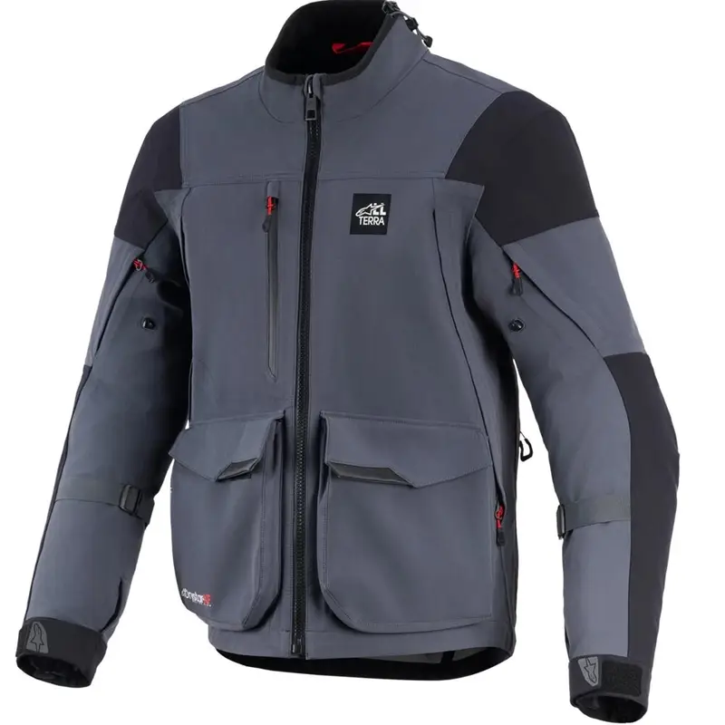 Bunda na motorku Alpinestars Maxdura Drystar XF tmavě šedo-černá Ihned K Objednání