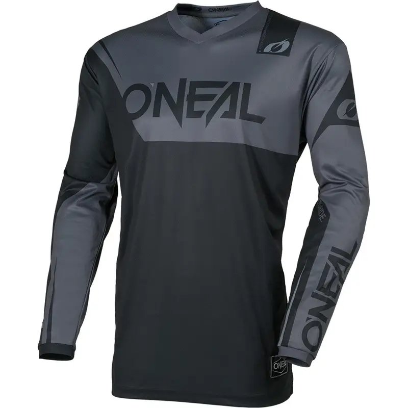Dětský motokrosový dres O'Neal Element Racewear černo-šedý Dokud Zásoby Vydrží