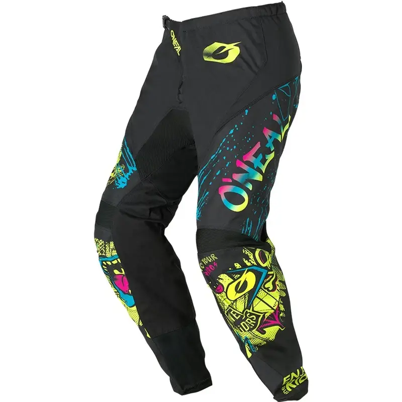 Dětské motokrosové kalhoty O'Neal Element Rancid černo-fluo žluté Nejlepší Volba