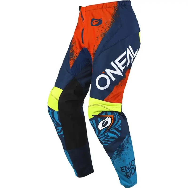 Nízká Cena Dětské motokrosové kalhoty O'Neal Element Shocker modro-oranžové