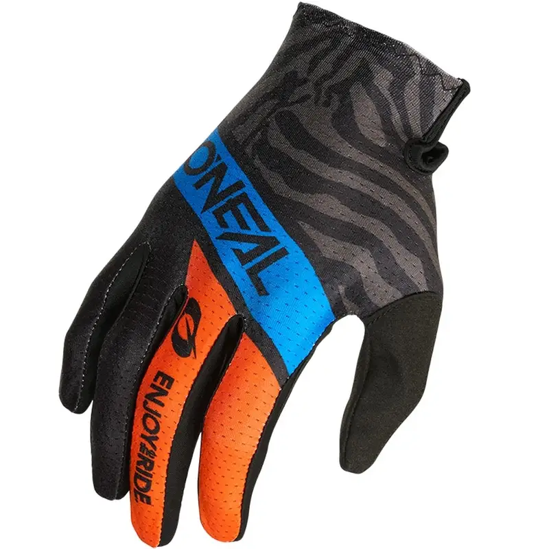 Cenová Bomba Dětské motokrosové rukavice O´Neal Matrix Shocker modro-oranžové