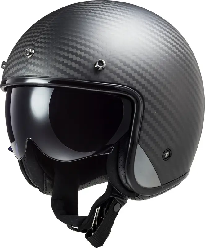 Akční Nabídka Otevřená přilba na motorku LS2 OF601 Bob C Carbon