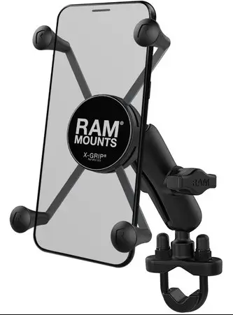 Univerzální držák RAM Mounts X-Grip pro větší mobilní telefony s úhlopříčkou 1,75"-4,5" Přímo Od Výrobce