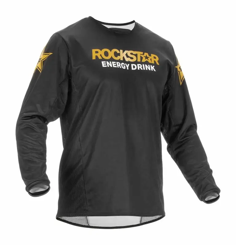 Motokrosový dres FLY Racing Kinetic Rockstar 2022 černý Top Prodej