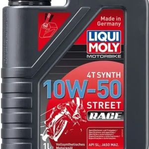 Sezónní Sleva Motorový olej LIQUI MOLY Motorbike 4T Synth 10W50 Race 1 L