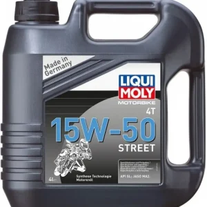 Motorový olej LIQUI MOLY Motorbike 4T 15W50 Street 4 l Sezónní Sleva