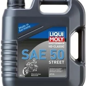 Motorový olej LIQUI MOLY Motorbike HD-Classic SAE 50 Street 4 l Nová Kolekce