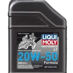 Poslední Šance Motorový olej LIQUI MOLY Motorbike 4T 20W50 Formula 800 ml