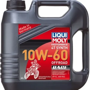 Motorový olej LIQUI MOLY Motorbike 4T Synth 10W60 Offroad Race 4 l Objednat Nyní