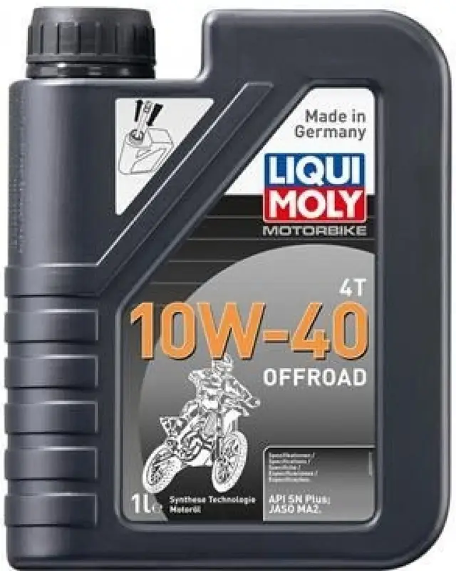 Horká Nabídka Motorový olej LIQUI MOLY Motorbike 4T 10W40 Offroad 1 l