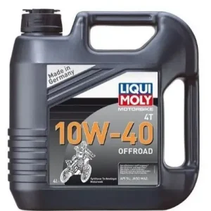Vysoce Kvalitní Motorový olej LIQUI MOLY Motorbike 4T 10W40 Offroad 4 l