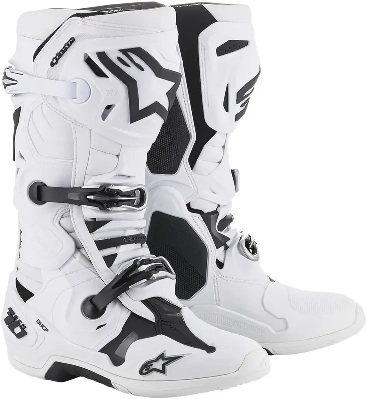 Boty na motorku Alpinestars Tech 10 bílé Přímo Od Výrobce