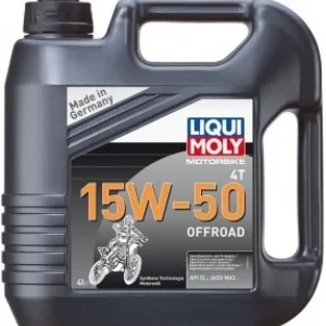 Motorový olej LIQUI MOLY Motorbike 4T 15W50 Offroad 4 l Koupit Online