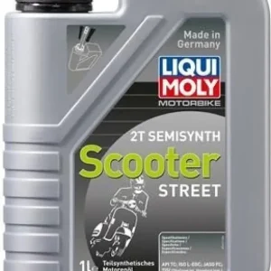 Motorový olej LIQUI MOLY Motorbike 2T Semisynth Scooter 1 l Časově Omezené