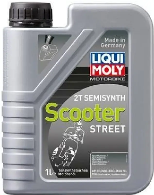 Motorový olej LIQUI MOLY Motorbike 2T Semisynth Scooter 1 l Časově Omezené