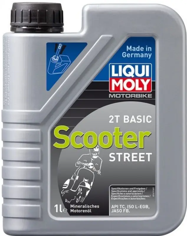 Odeslání Ihned Motorový olej LIQUI MOLY Motorbike 2T Basic Scooter 1 l