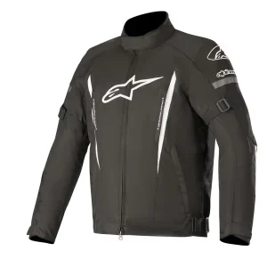 Novinka Bunda na motorku Alpinestars Gunner Waterproof černo-bílá
