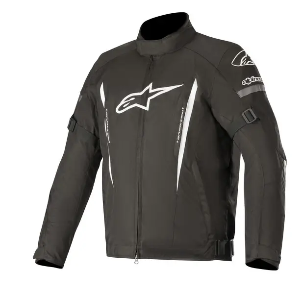 Novinka Bunda na motorku Alpinestars Gunner Waterproof černo-bílá