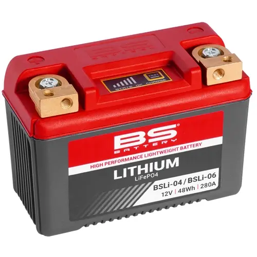 Cenový Hit Lithiová motocyklová baterie BS-BATTERY BSLI-04/06