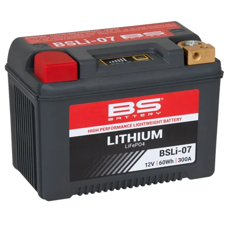 Zlevněný Lithiová motocyklová baterie BS-BATTERY BSLI-07 výprodej