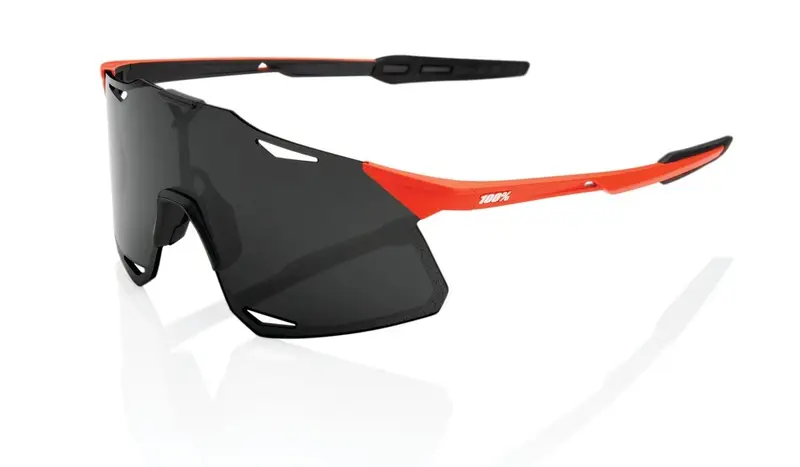 Sluneční brýle 100% HYPERCRAFT Matte Oxyfire černo-červené (kouřové sklo) Super Cena