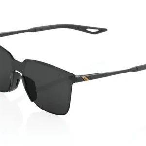 Akční Cena Sluneční brýle 100% LEGERE SQUARE Polished Black černé (kouřová skla)