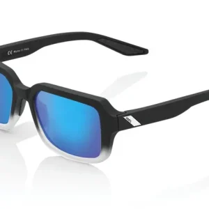 Koupit Online Sluneční brýle 100% RIDELEY Soft Tact Fade Black černé (modrá chrom skla)