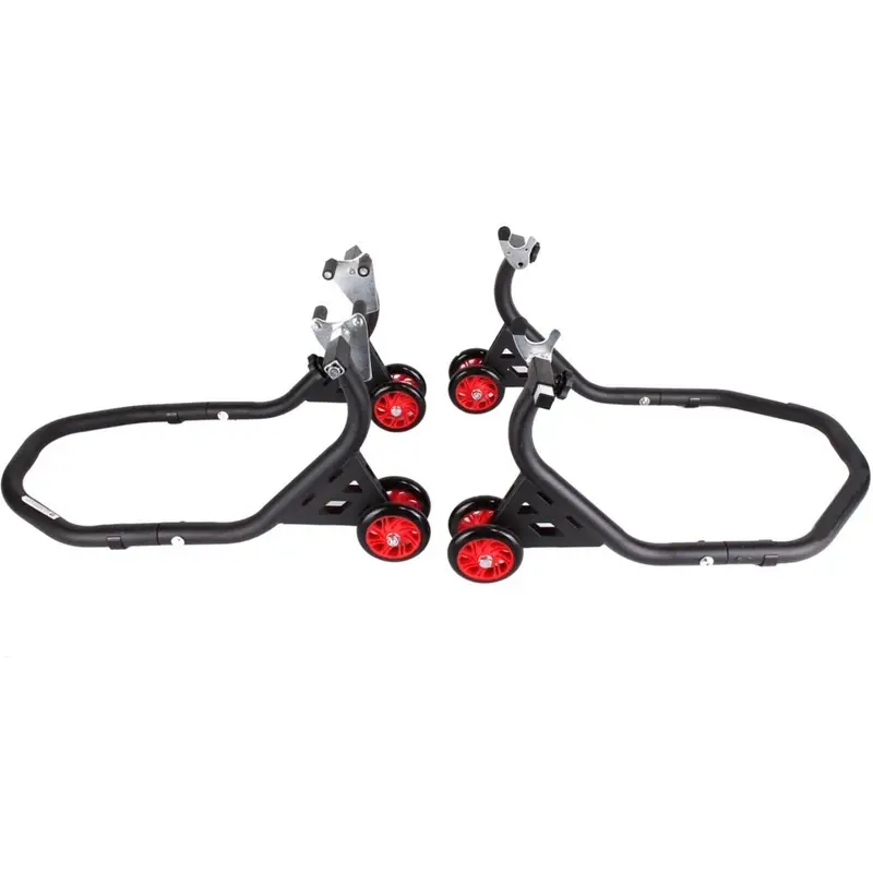 Sada moto stojanů R-TOOL EVO (přední + zadní s kolečky) Značkový