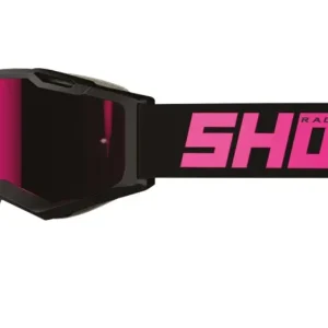 Motokrosové brýle Shot Iris 2.0 Solid černo-růžové Sleva
