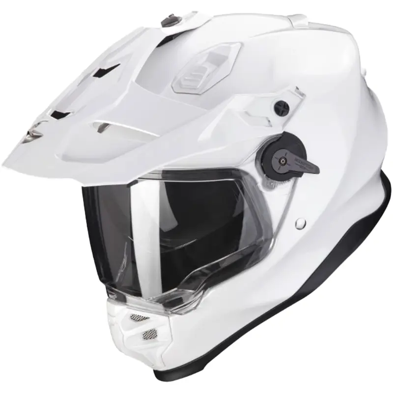 Akční Nabídka Enduro přilba na motorku SCORPION ADF-9000 AIR Solid perleťově bílá