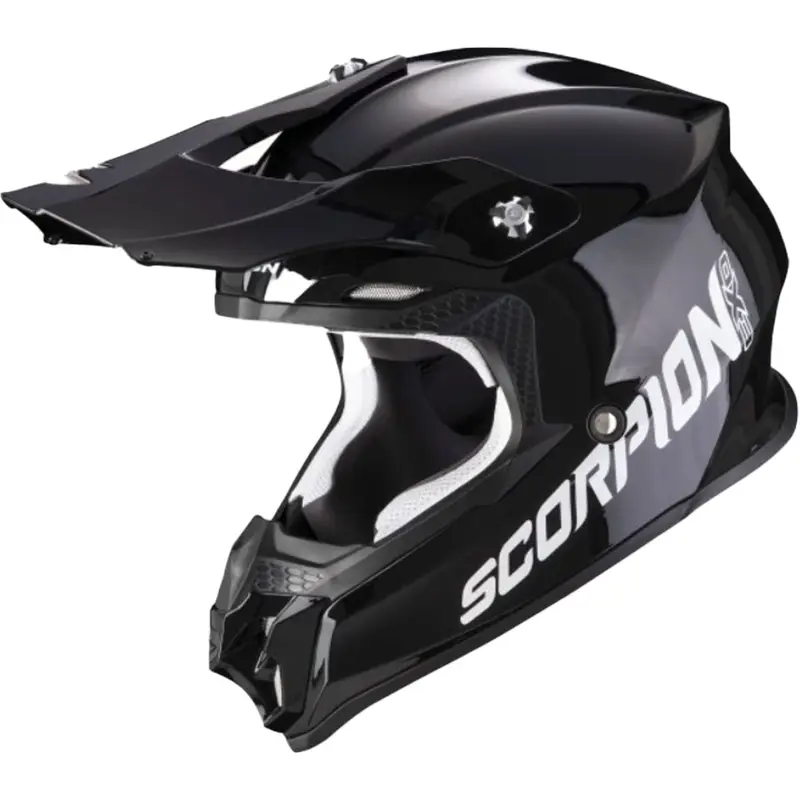 Motokrosová přilba Scorpion VX-16 EVO AIR Solid černá Nejprodávanější
