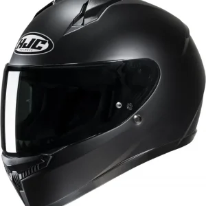 Integrální přilba na motorku HJC C10 Solid semi flat černá Super Cena