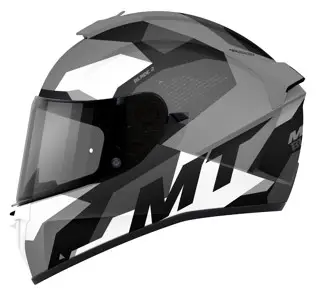 Integrální přilba na motorku MT Blade 2 SV Fade B0 černo-šedo-bílá Ověřený