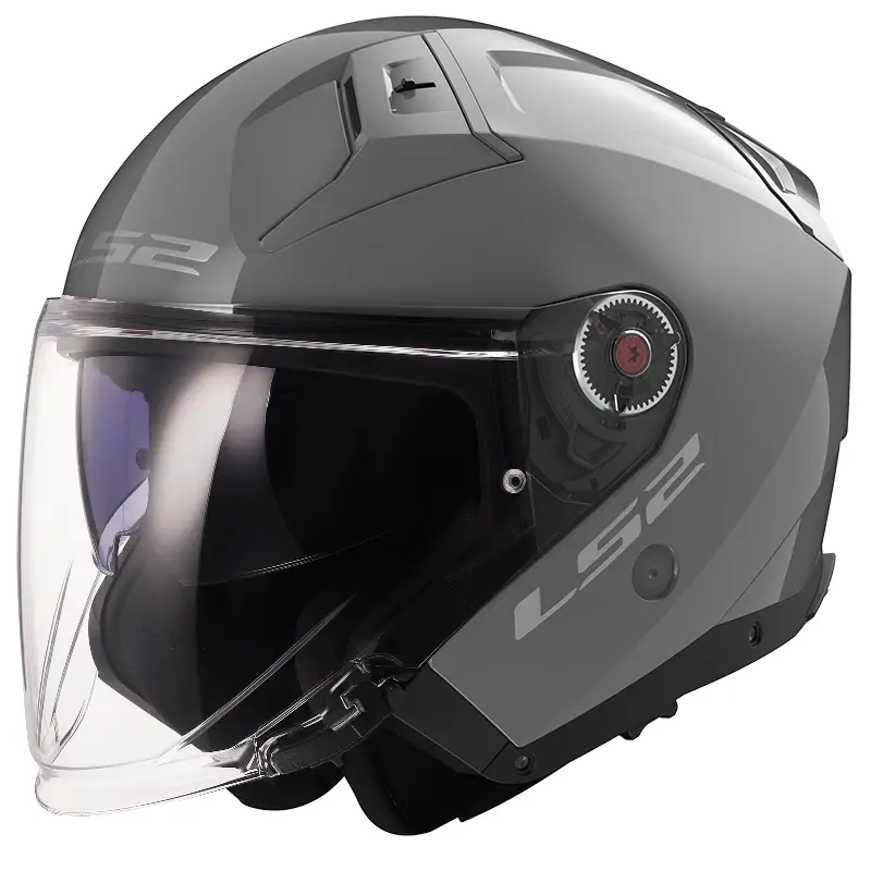 Horká Nabídka Otevřená přilba LS2 OF603 Infinity II Solid Nardo šedá