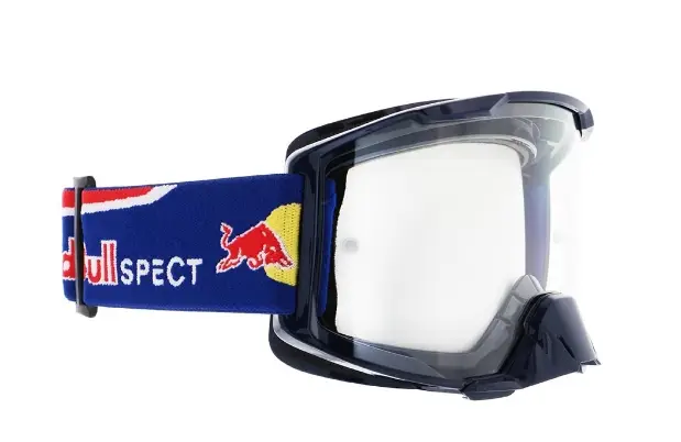 Motokrosové brýle Red Bull Spect STRIVE S modré s čirým sklem Akční Cena