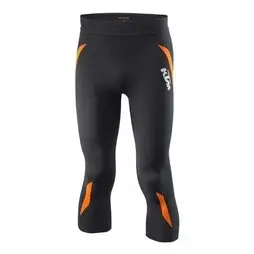 Poslední Šance Funkční 3/4 kalhoty KTM Performance Summer černo-oranžové výprodej
