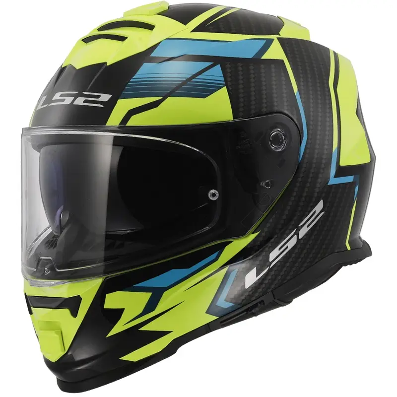 Integrální helma na motorku LS2 FF800 Storm II Tracker černo-fluo žlutá Sezónní Sleva