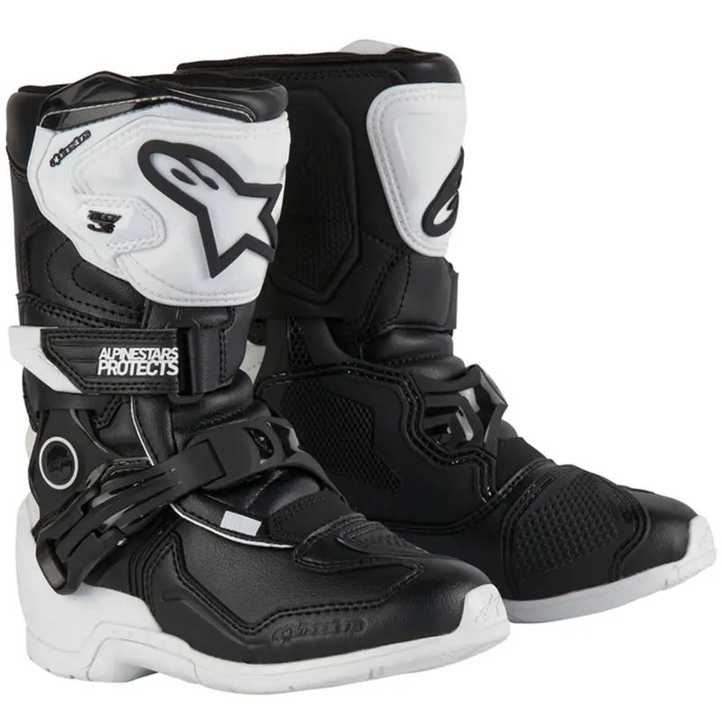 Nová Kolekce Dětské boty na motorku Alpinestars Tech 3S Kids bílo-černé