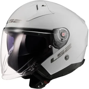 Aktuální Otevřená helma na motorku LS2 OF603 Infinity II Solid bílá
